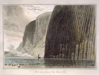 Nabij Uitzicht op een van de Shiant Eilanden, uit 